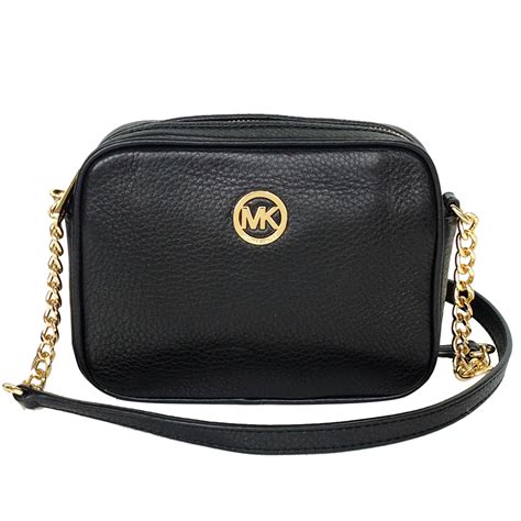 michael kors basic black purse|Michael Kors small black crossbody.